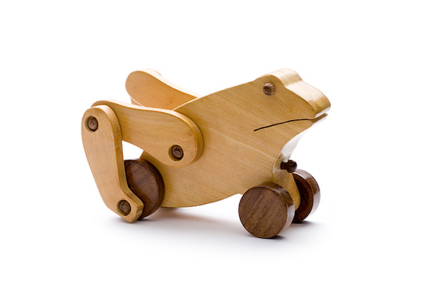 Wooden- Frog